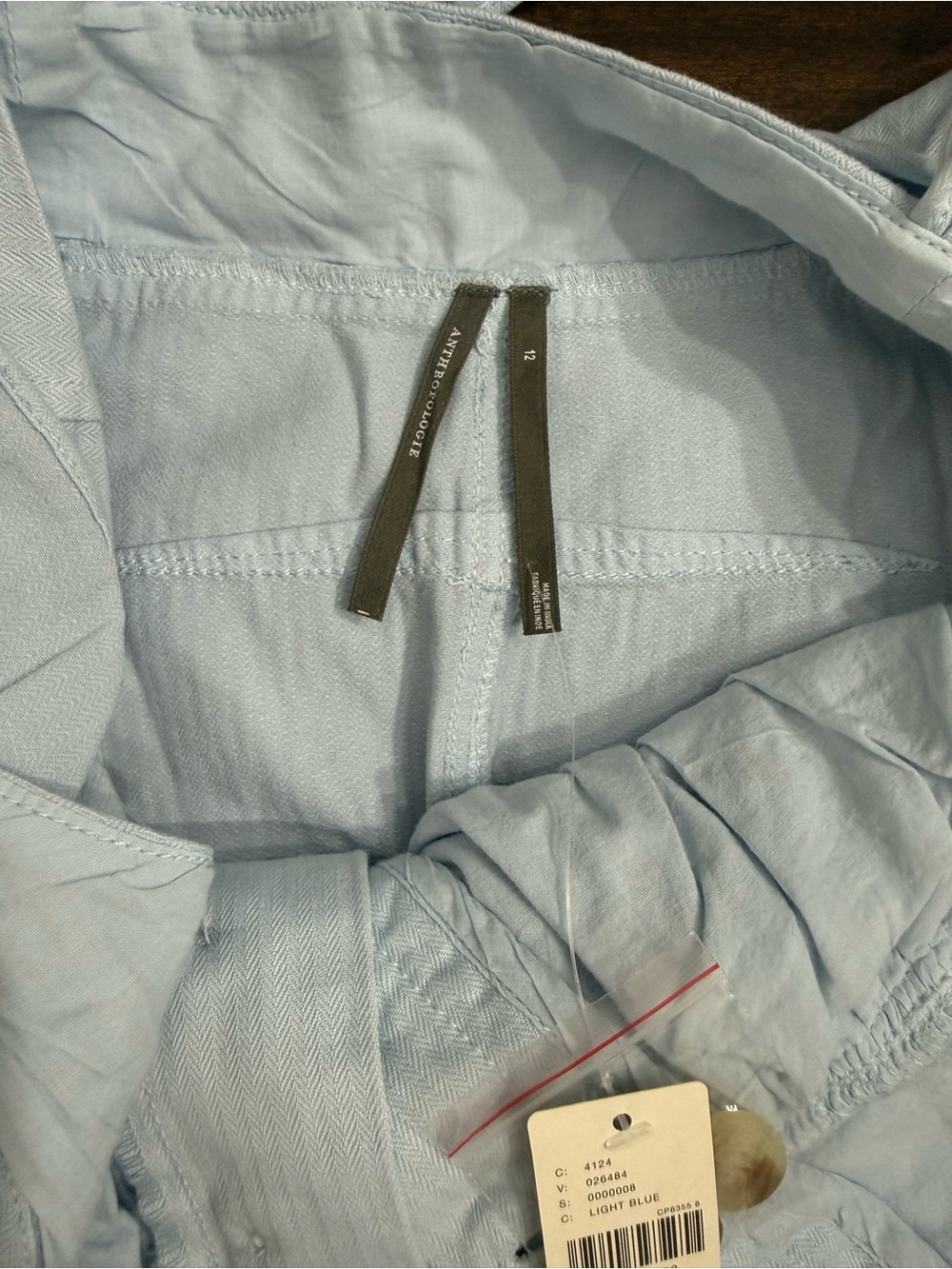 Anthropologie Eyelet Washed Overalls - Picture 4 of 7